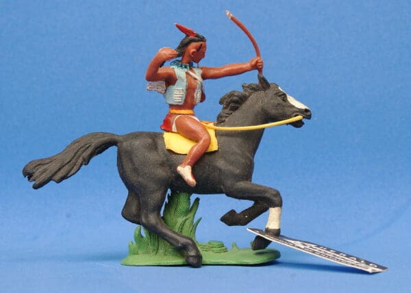 Swoppet Indian Brave with Bow, Mounted (Sussex) - Image 4