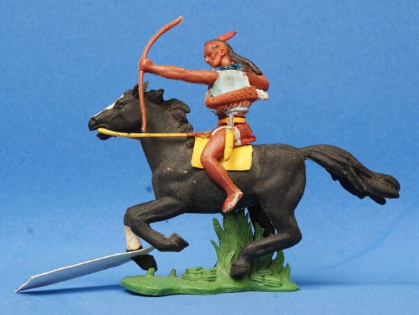 Swoppet Indian Brave with Bow, Mounted (Sussex) - Image 3