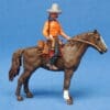 Swoppet Mounted Cowboy On Guard - 2nd Issue (Sussex) - Image 4