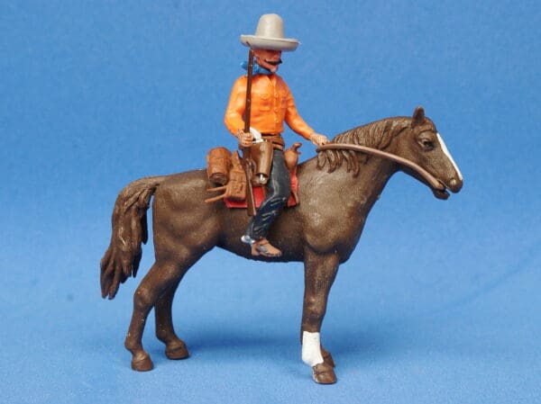 Swoppet Mounted Cowboy On Guard - 2nd Issue (Sussex) - Image 4