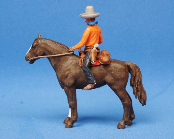 Swoppet Mounted Cowboy On Guard - 2nd Issue (Sussex) - Image 3