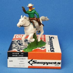 SOLD Swoppet Cowboy Firing Mounted - 2nd Series (Sussex)