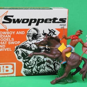 Swoppet Mounted Indian Brave with Tomahawk (Manhattan)