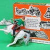 Swoppet Mounted Cowboy Knife-fighter GREEN Torso (Manhattan) - Image 4