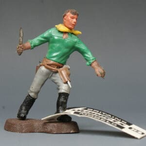 Swoppet 2nd Series Cowboy Knife-fighter with Shop Tag (Manhattan)