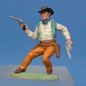 Herald Swoppet Cowboy Twin Guns (1958 1st Issue)
