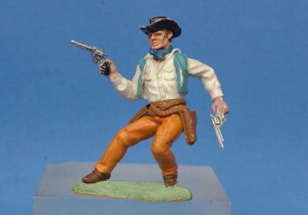Herald Swoppet Cowboy Twin Guns (1958 1st Issue)