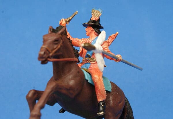 Deetail Mounted Apache Indian #11 - Image 3