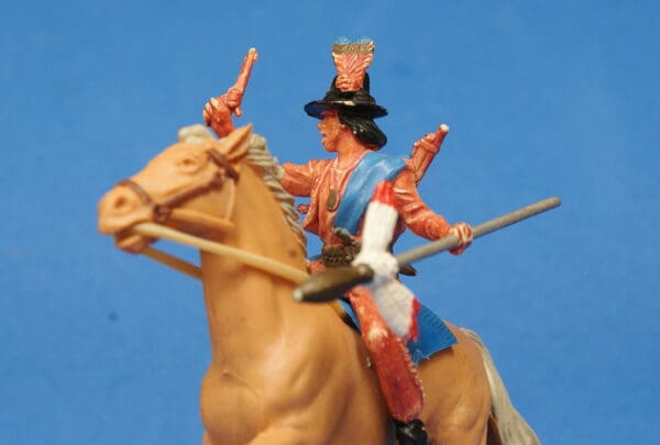 Deetail Mounted Apache Indian #10 - Image 3