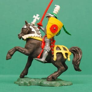 Swoppet C15th Mounted Knight with Standard