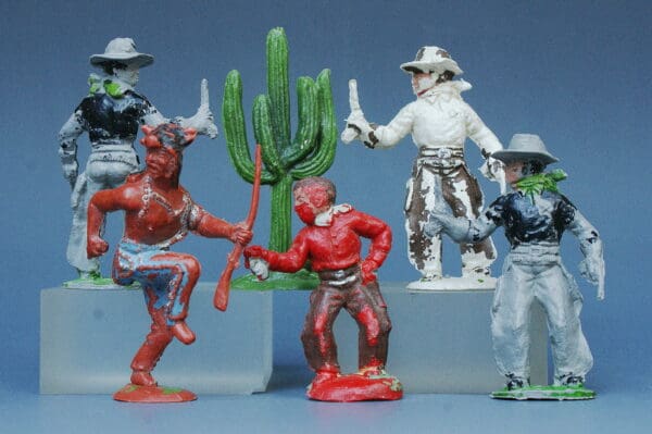 Gemodels 54mm Cowboys - Wild West Series