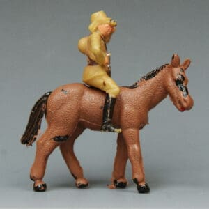 Blue Box 45mm Japanese Officer, Mounted on Mule