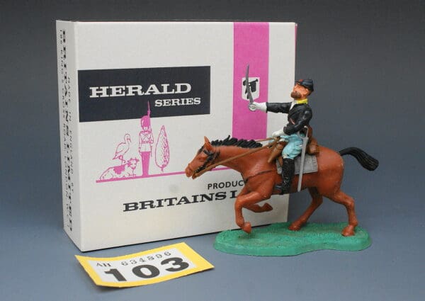 Swoppet ACW Federal Cavalry Trooper - Tan Horse #103