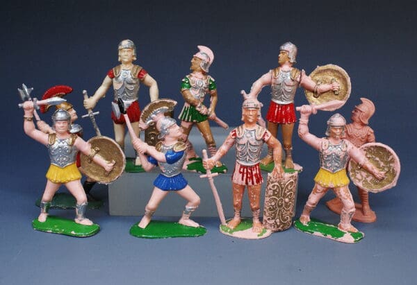 Charbens Roman Soldiers - Good Group of 8 Figures