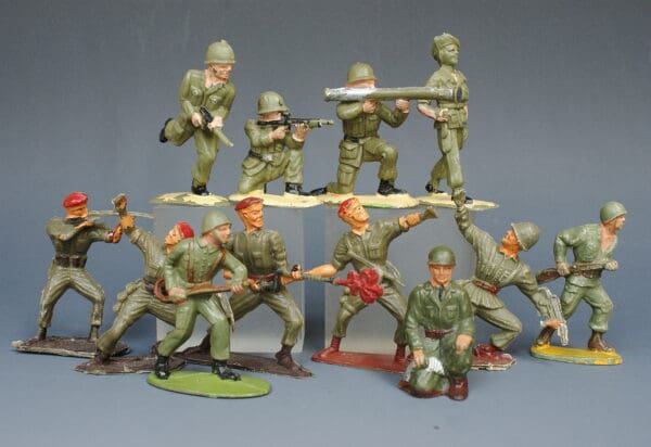 Cofalu Guilbert (France) 54mm Modern Army & Paratroops