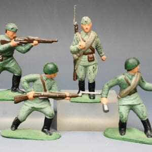 Russian 60mm Red Army Soldiers by Unknown Maker