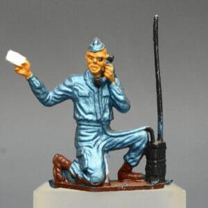 Cofalu (France) 60mm French Airman with Field Telephone