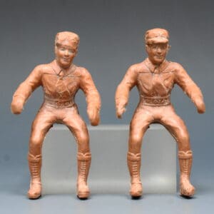Poplar Toys Motorcycle Riders (Tan Vinyl)