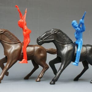 Payton Large Scale 4" Mounted Indians
