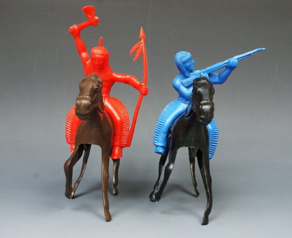 Payton Large Scale 4" Mounted Indians - Image 2