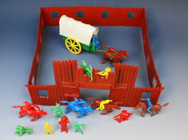 Poplar Plastics Pioneer Frontier Fort Set - Image 2