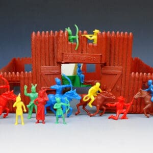 Poplar Plastics Pioneer Frontier Fort Set