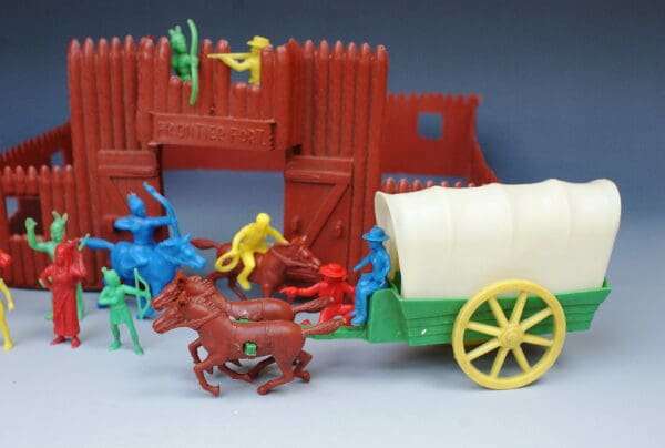 Poplar Plastics Pioneer Frontier Fort Set - Image 3