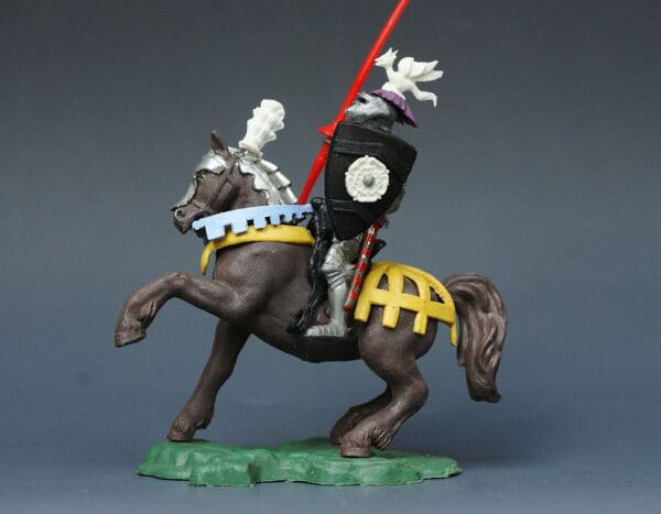 Swoppet 15th Century Mounted Knight with Standard