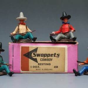 Swoppet 2nd Series Cowboy Resting FULL Trade Box