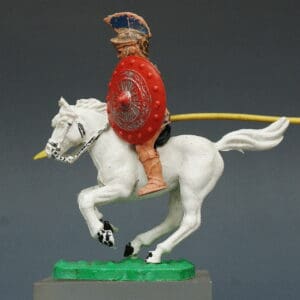 Timpo Solid Plastic Mounted Roman with Round Shield