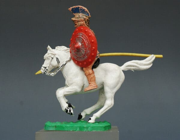 Timpo Solid Plastic Mounted Roman with Round Shield