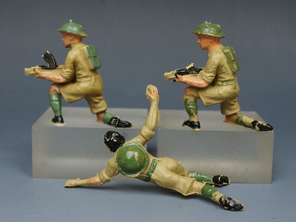 Cherilea 60mm British 8th Army - LIGHTER GREEN Helmets - Image 2