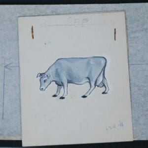 Harold Zula-Crosse Illustration for 1959 New Lines Leaflet