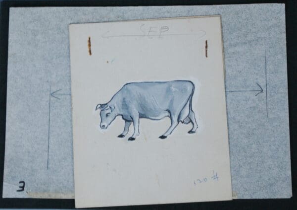 Harold Zula-Crosse Illustration for 1959 New Lines Leaflet