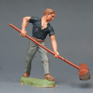 Herald Labourer NAVY Shirt with Broom (Sussex)