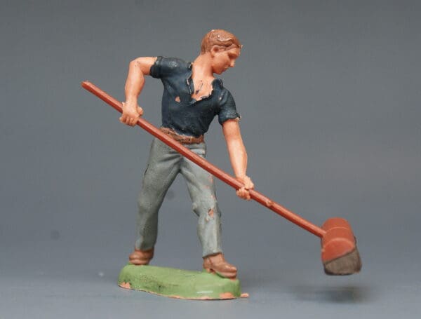 Herald Labourer NAVY Shirt with Broom (Sussex)
