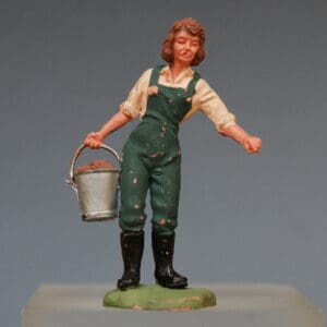 Herald Farm Landgirl - Sea-Green Overalls (Manhattan)