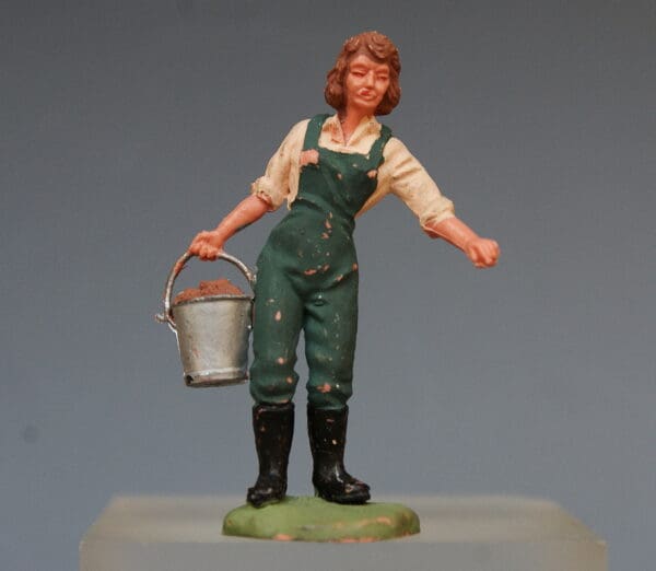 Herald Farm Landgirl - Sea-Green Overalls (Manhattan)