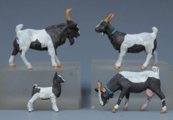 Herald Goat Family (Grey & White) - Back in Stock! - Image 2