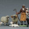 Herald Shepherd, Sheep & Lambs (BLACK Lead Mould) - Image 2