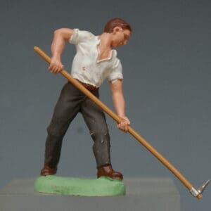 Herald Early Farm Labourer (White Shirt) with Hoe (Manhattan)