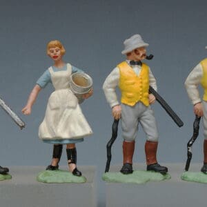 Herald Farm Figures: Farmers & Farmer's Daughter - Superb!