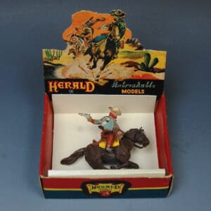 Herald Zang Mounted Indian Brave - ORIGINAL Box (Repro Insert)