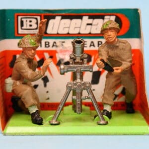 SOLD Deetail British Mortar & Crew (Carded Set)