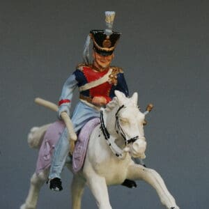 Timpo Battle of Waterloo British Mounted Lancer