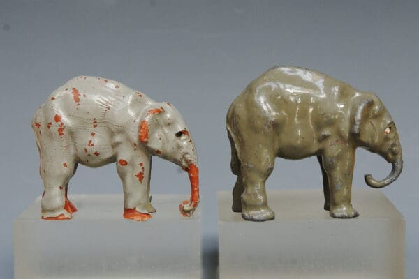 Britains Zoo Series Plastic Baby Elephant (from LEAD Mould) - Image 7