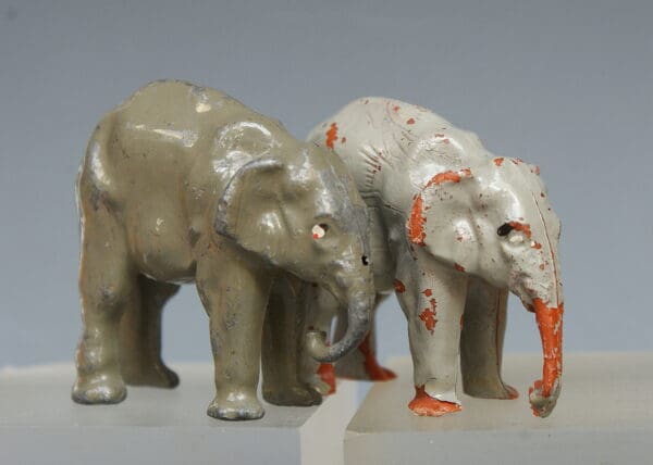 Britains Zoo Series Plastic Baby Elephant (from LEAD Mould) - Image 8