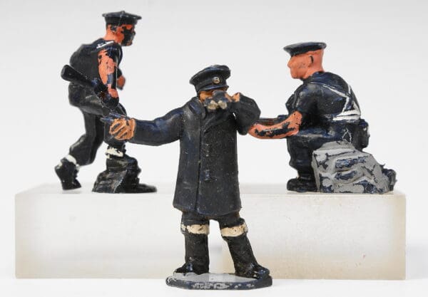 Lone Star Royal Navy Officer & 2 Sailors - Very Good Condition!