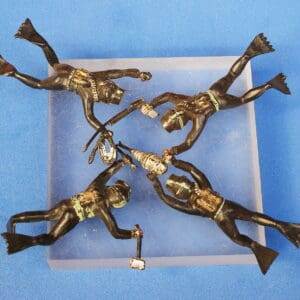 Lone Star Harvey Series Naval Frogmen - Group of 4 Figures