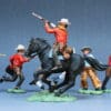 Herald Swoppet Cowboys - Group of 6 Figures (Bridgnorth) - Image 3